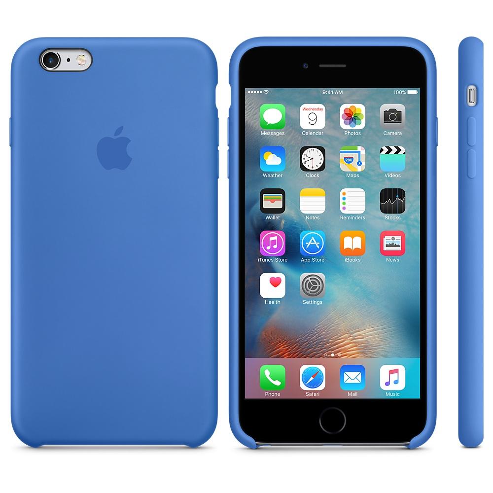 Силиконовый чехол Apple iPhone 6S Plus Silicone Case - Royal Blue (MM6E2ZM/A) для iPhone 6 Plus/6S Plus