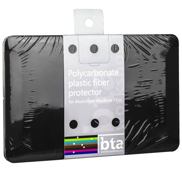 Чехол-накладка BTA-Workshop Matte Black для MacBook Air 11