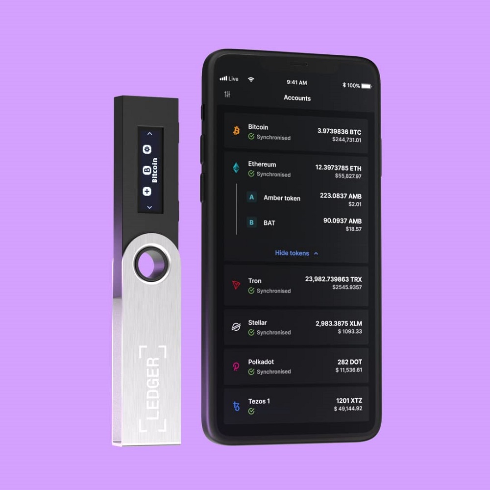 Флешка Ledger Nano S, matte black