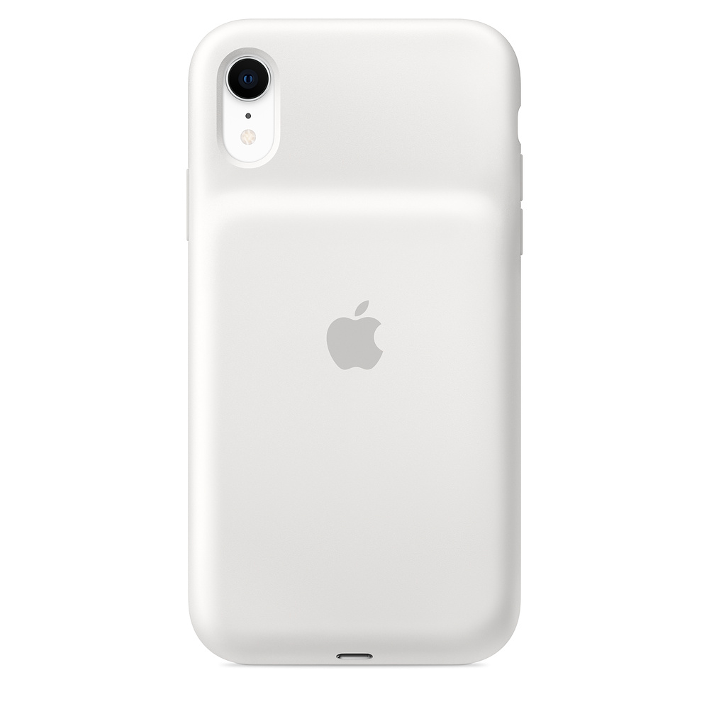 Силиконовый чехол-аккумулятор Apple iPhone XR Smart Battery Case White (MU7N2ZM/A) для iPhone XR