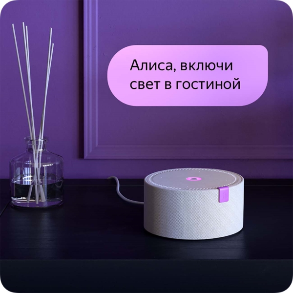 Умная колонка Яндекс.Станция Мини Чёрная