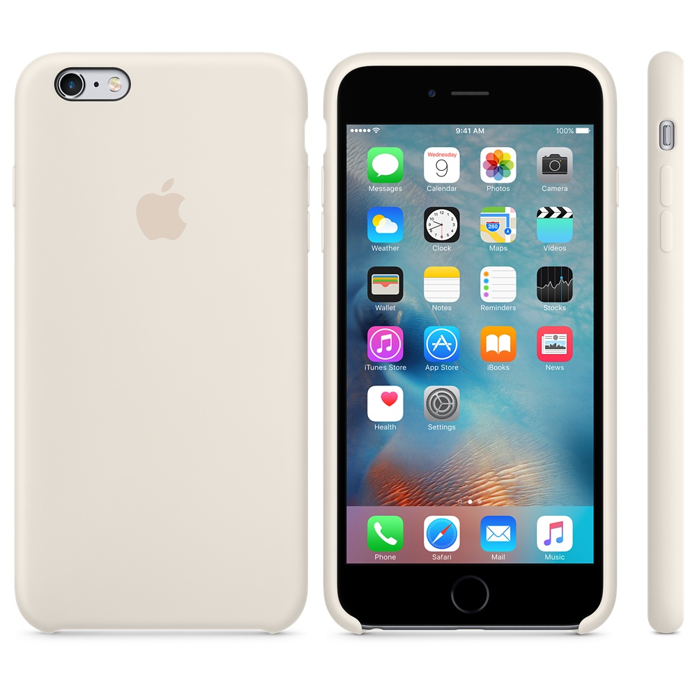 Силиконовый чехол Apple iPhone 6S Plus Silicone Case - Antique White (MLD22ZM/A) для iPhone 6 Plus/6S Plus
