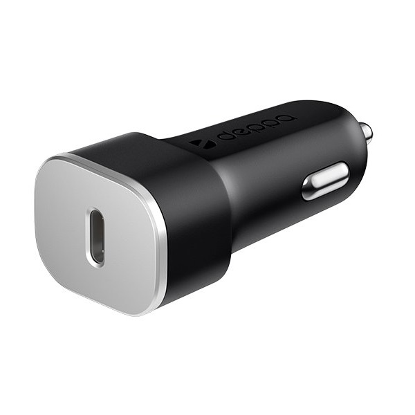 Автомобильное зарядное устройство Deppa USB Type-C Power Delivery 18 Вт