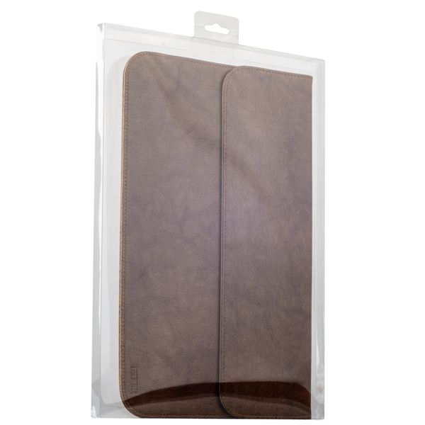 Чехол-конверт i-Carer Genuine Leather Brown для MacBook Air 11
