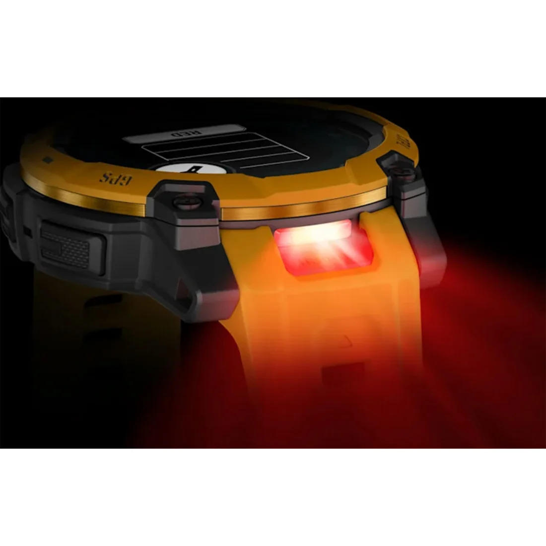 Умные часы Garmin Instinct 3 – 45 mm, Solar Sunburst with Sunburst/Grey Band (010-02934-02)