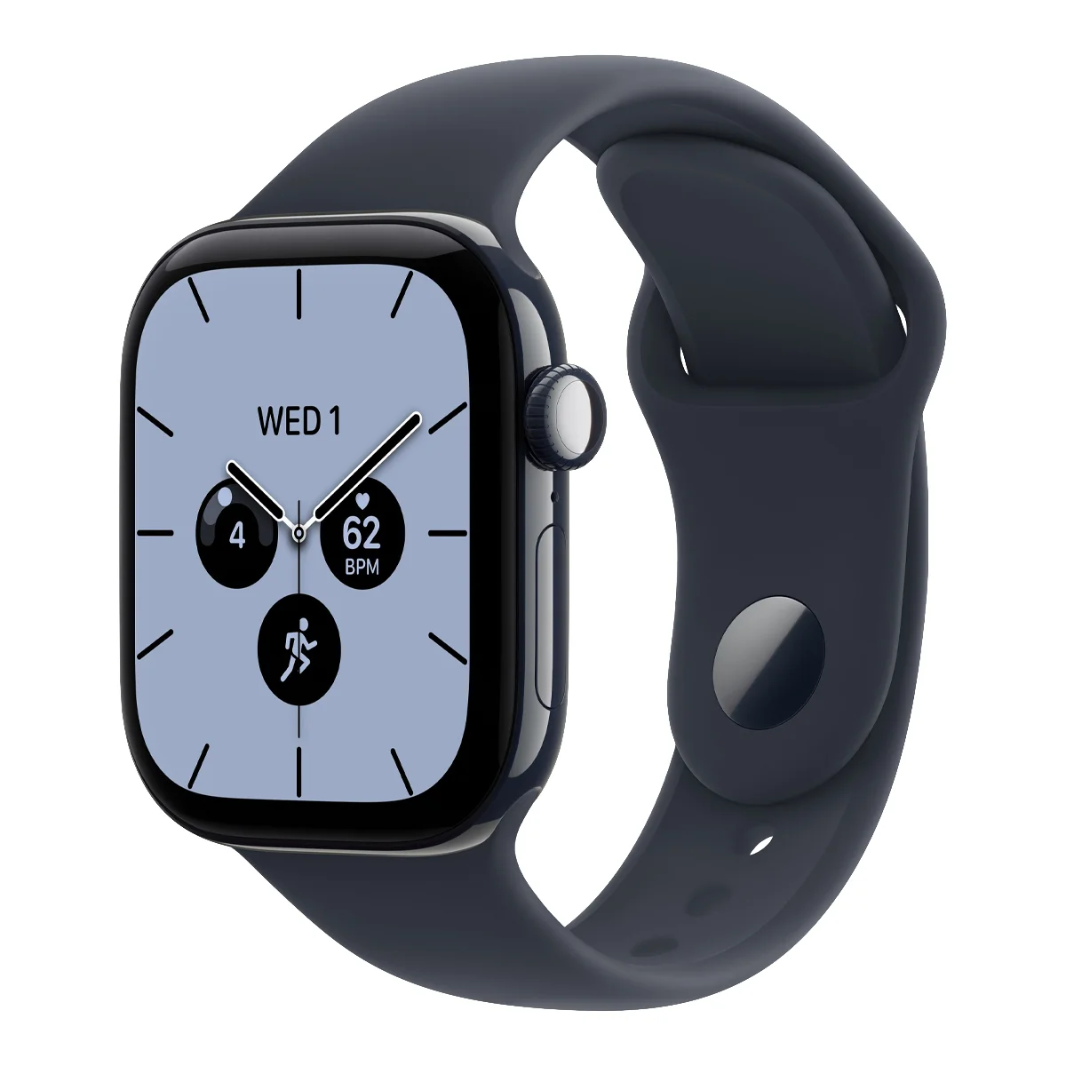 Умные часы Apple Watch Series 12 GPS + Cellular, 42mm Night Blue Ceramic Case with Navy Blue Sport Band - M/L