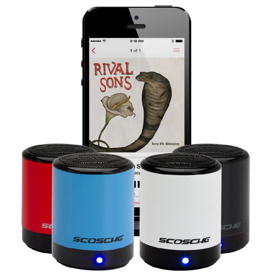 Портативная акустика Scosche BoomCan Black