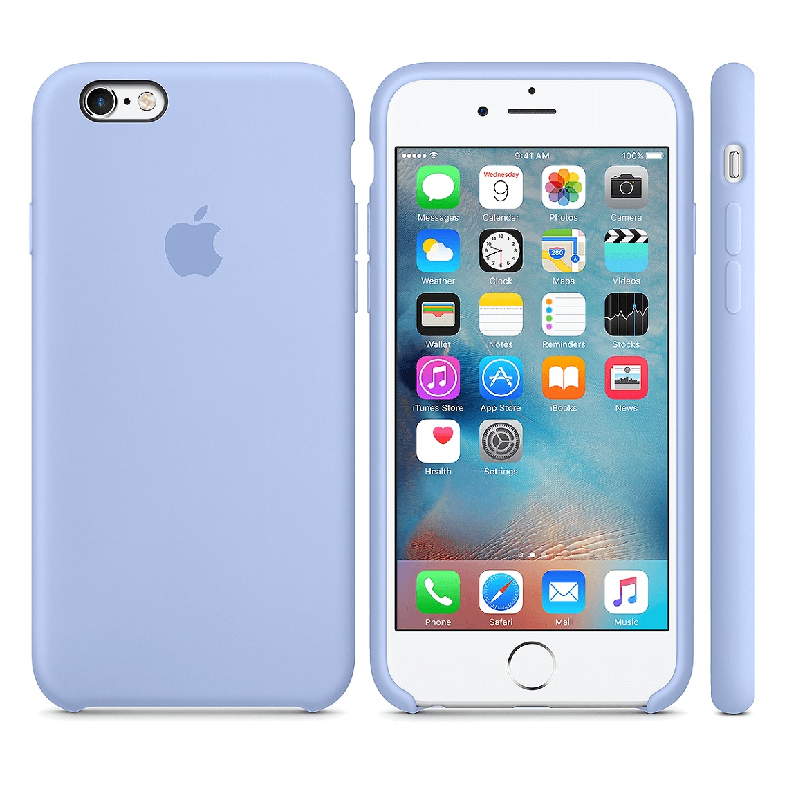 Силиконовый чехол Apple iPhone 6S Plus Silicone Case - Lilac (MM682ZM/A) для iPhone 6 Plus/6S Plus