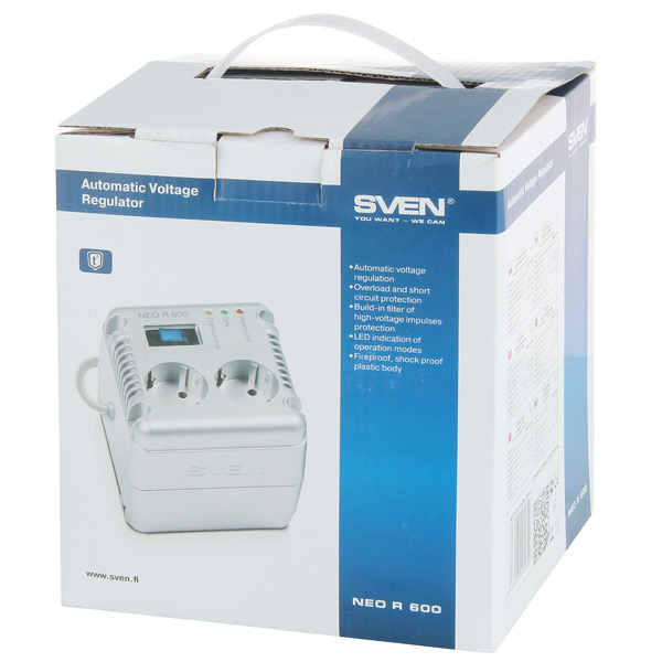Стабилизатор напряжения Sven Neo R 600