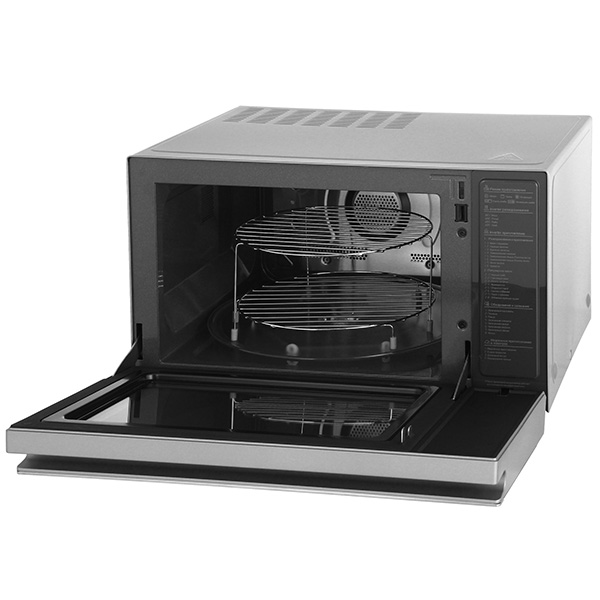 Микроволновая печь с грилем и конвекцией LG MJ3965AIS