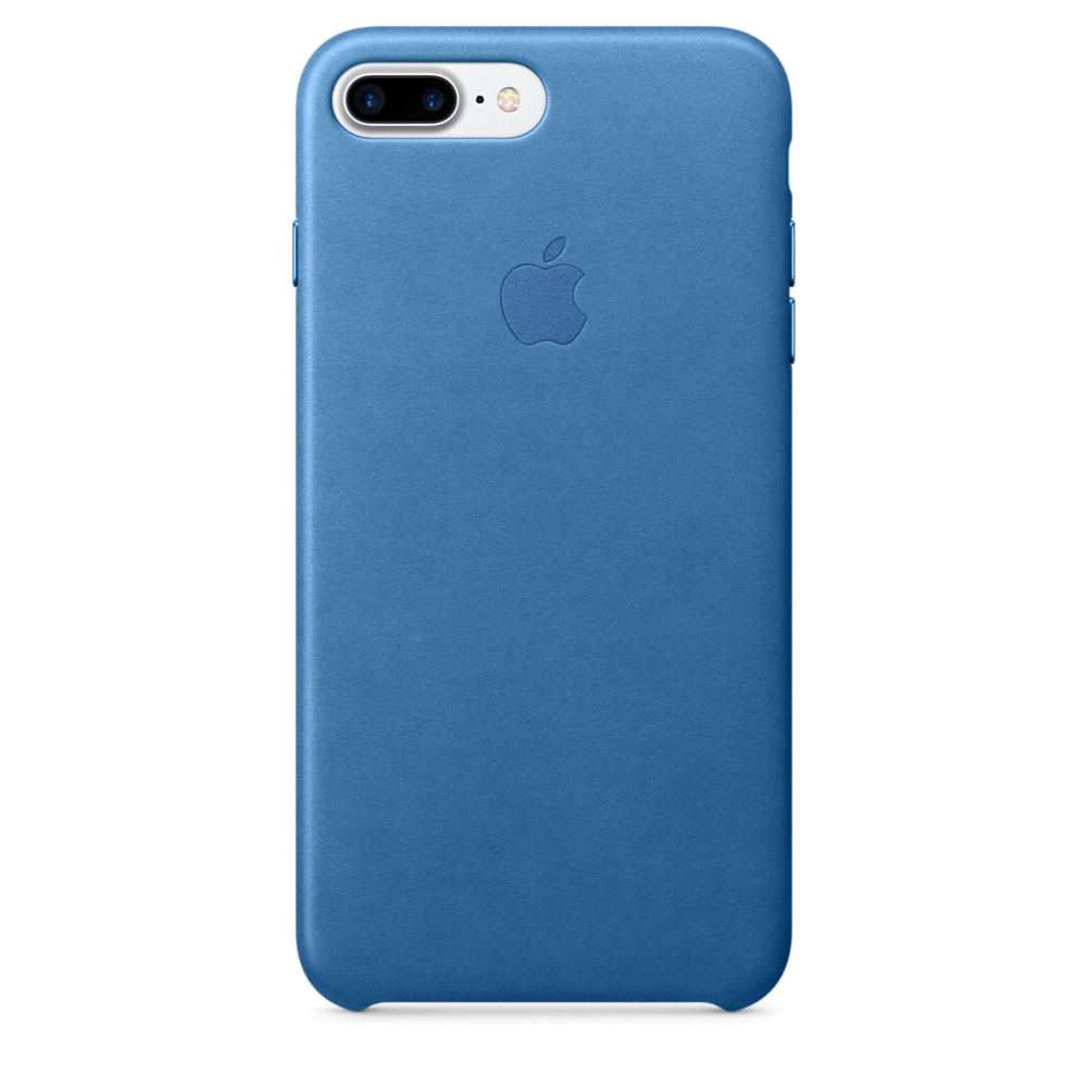 Кожаный чехол Apple iPhone 7 Plus Leather Case Sea Blue (MMYH2ZM/A) для iPhone 7 Plus/iPhone 8 Plus