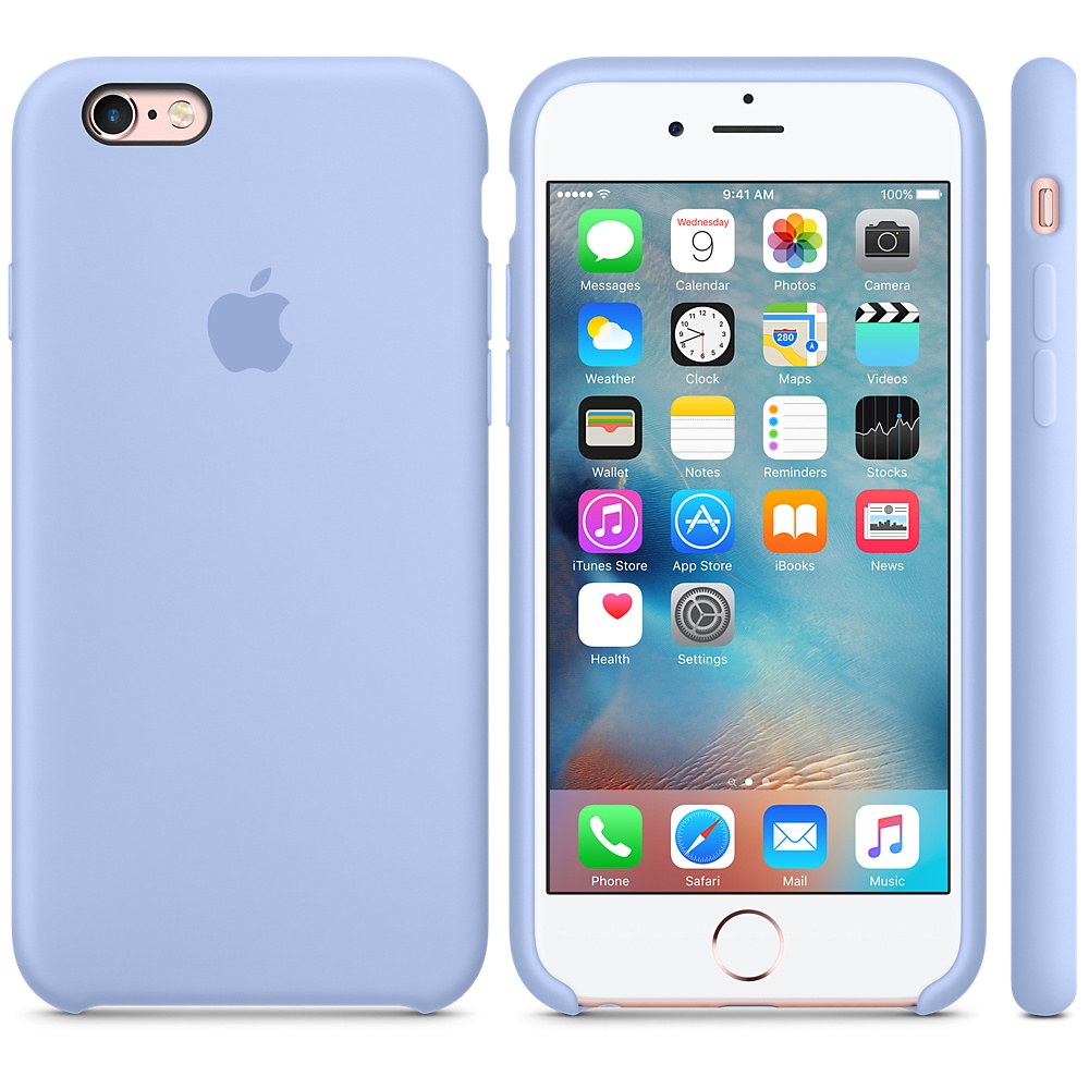Силиконовый чехол Apple iPhone 6 Silicone Case Lilac (MM682ZM/A) для iPhone 6/6S