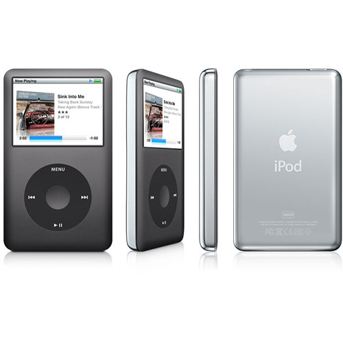 Цифровой плеер Apple iPod Classic 160GB Black (MC297RU/A)