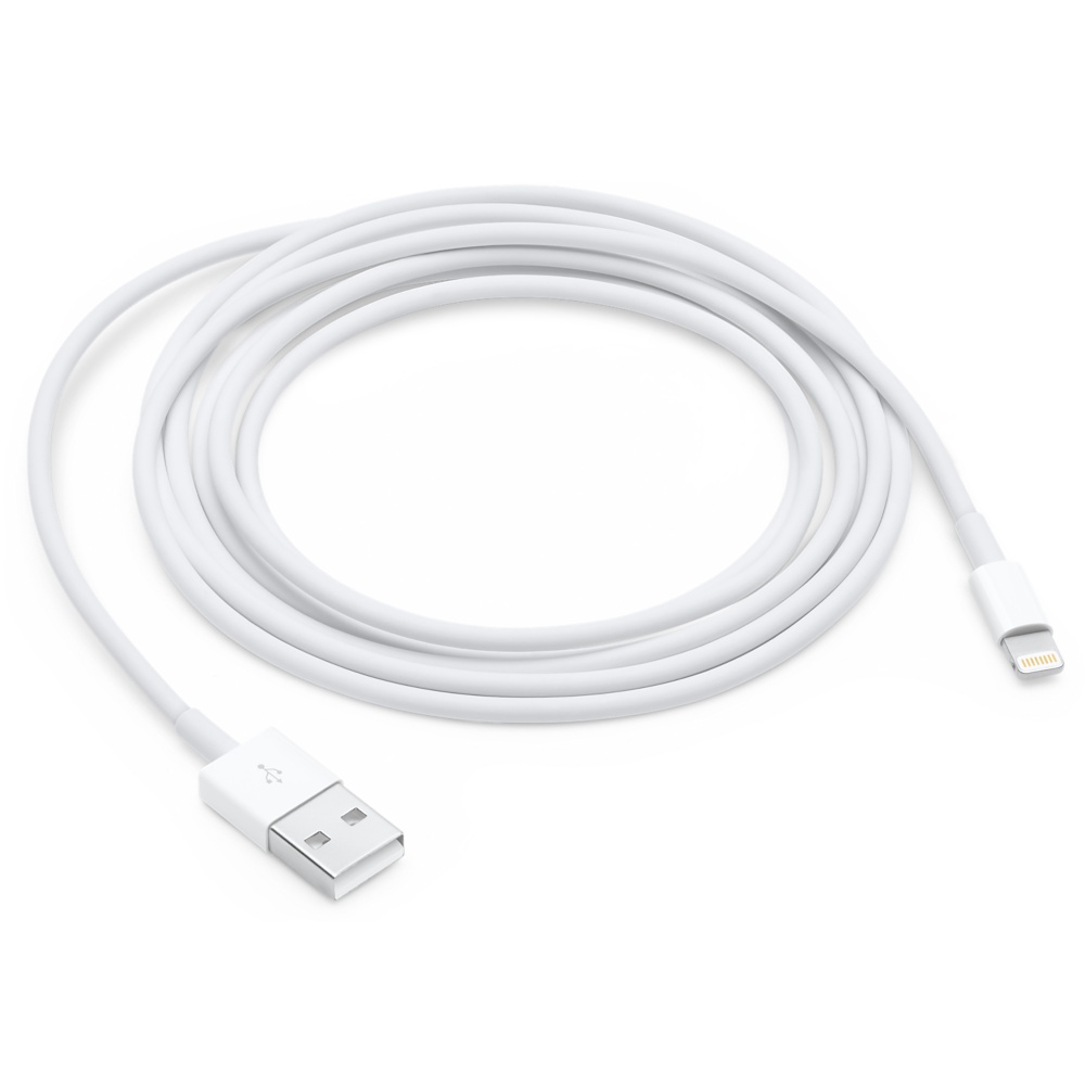 Кабель зарядки Apple Lightning to USB Cable 2м (MD819ZM/A) для iPhone/iPad/iPod