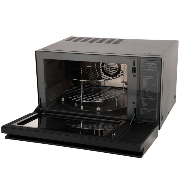 Микроволновая печь с грилем и конвекцией LG MJ3965BIS