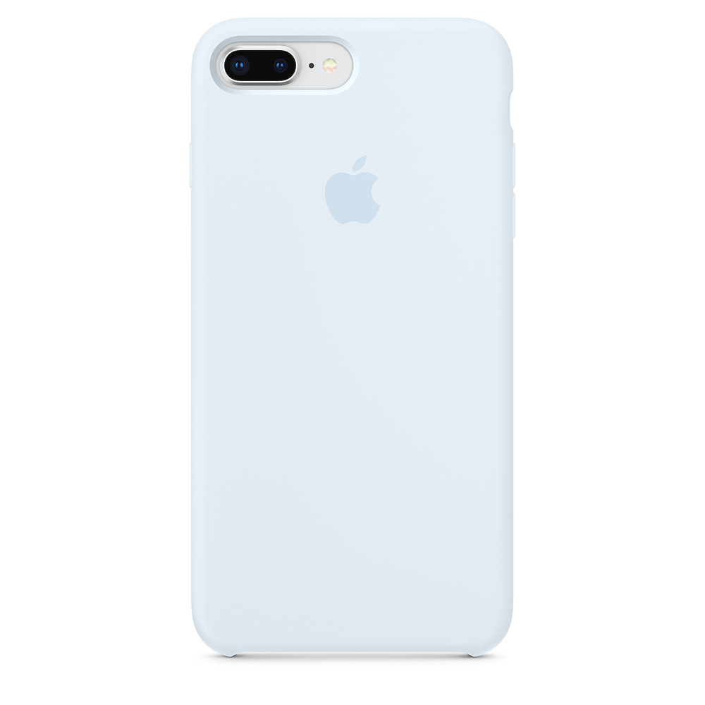 Силиконовый чехол Apple iPhone 8 Plus Silicone Case Sky Blue (MRR92ZM/A) для iPhone 7 Plus/iPhone 8 Plus