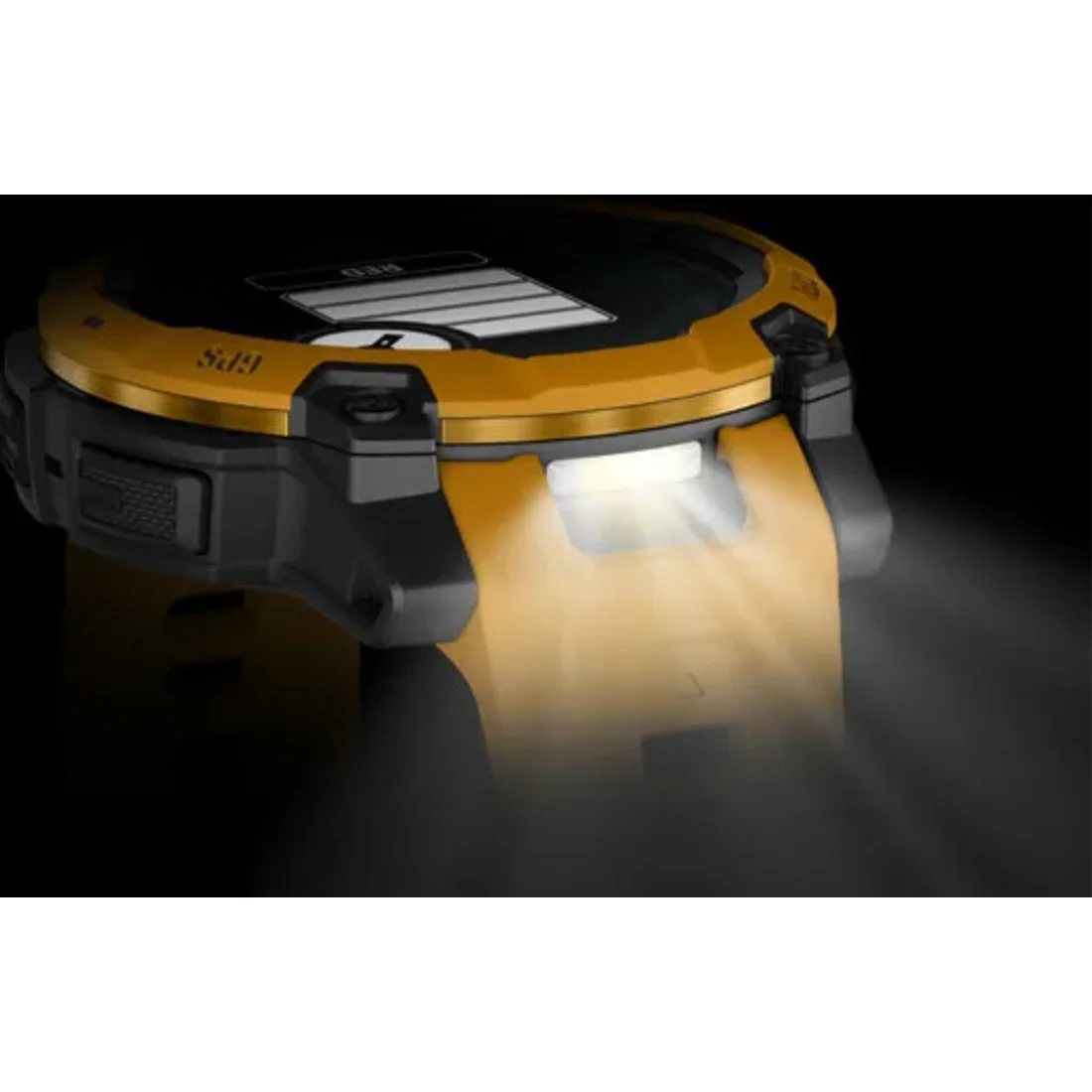 Умные часы Garmin Instinct 3 – 45 mm, Solar Sunburst with Sunburst/Grey Band (010-02934-02)