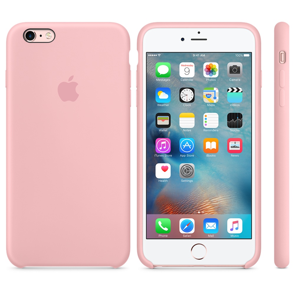 Силиконовый чехол Apple iPhone 6S Plus Silicone Case - Pink (MLCY2ZM/A) для iPhone 6 Plus/6S Plus