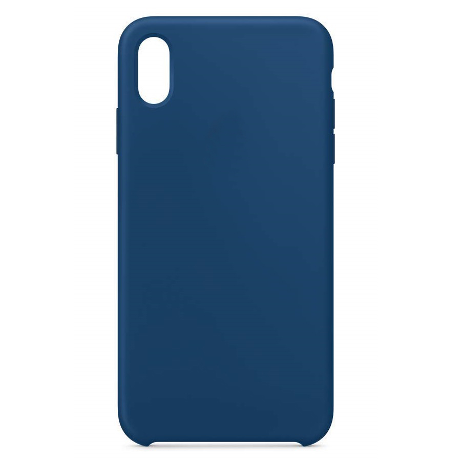 Силиконовый чехол Naturally Silicone Case Blue Horizon для iPhone XS