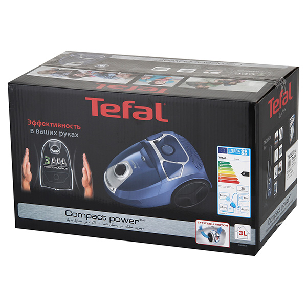 Пылесос с пылесборником Tefal Сompact Power TW3931