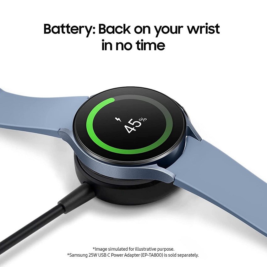 Умные часы Samsung Galaxy Watch 5 44 мм Wi-Fi NFC, graphite (SM-R910)