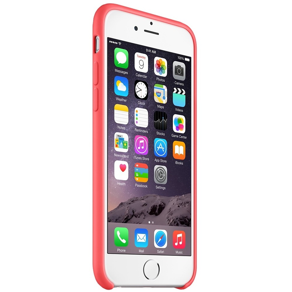 Силиконовый чехол Apple iPhone 6 Silicone Case Pink (MGXT2ZM/A) для iPhone 6/6S