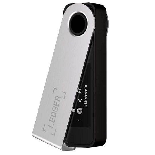 Кошелек для криптовалют Ledger Nano S Plus + чёрный