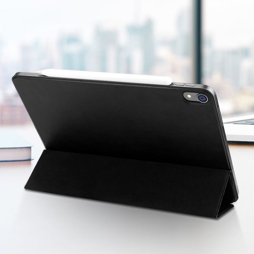 Магнитный чехол-подставка BoraSCO для Apple iPad Pro 12,9 (2018) Black
