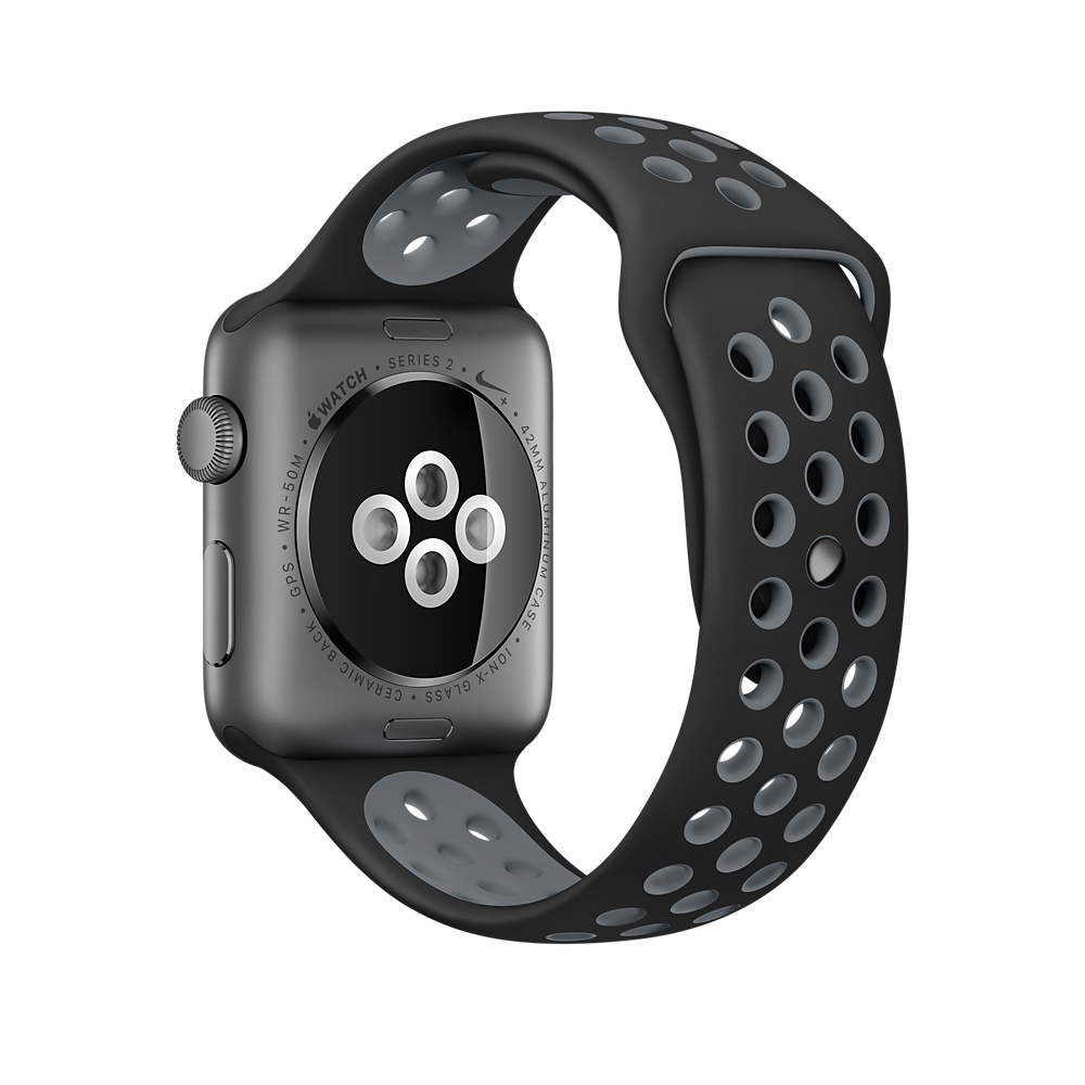 Часы Apple Watch Series 2 42mm (Space Gray Aluminum Case with Black/Cool Gray Nike Sport Band)