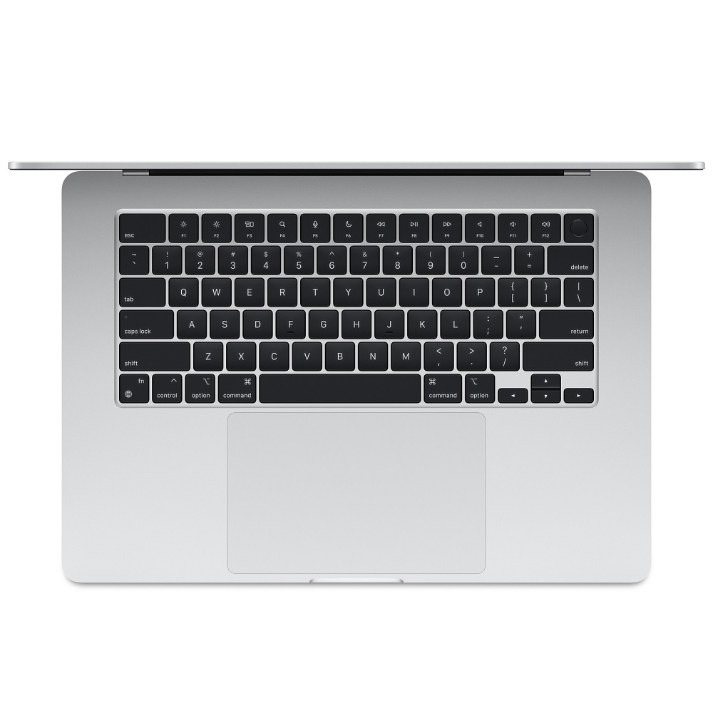 15.3 Ноутбук Apple MacBook Air 15 2024 2880x1864, Apple M3, RAM 8 ГБ, SSD 512 ГБ, Apple graphics 10-core, macOS, MRYQ3, Silver, английская раскладка