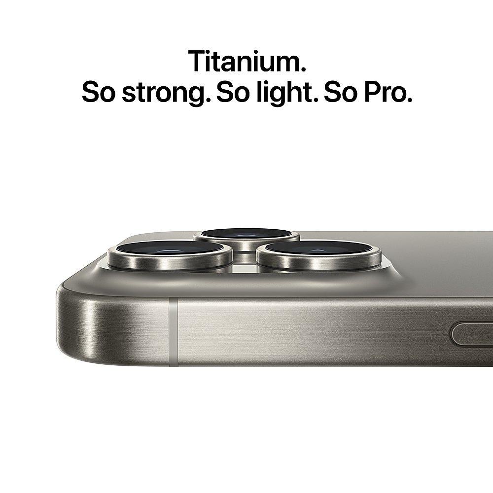 Смартфон Apple iPhone 15 Pro Max 512GB White Titanium (nano SIM + eSIM)
