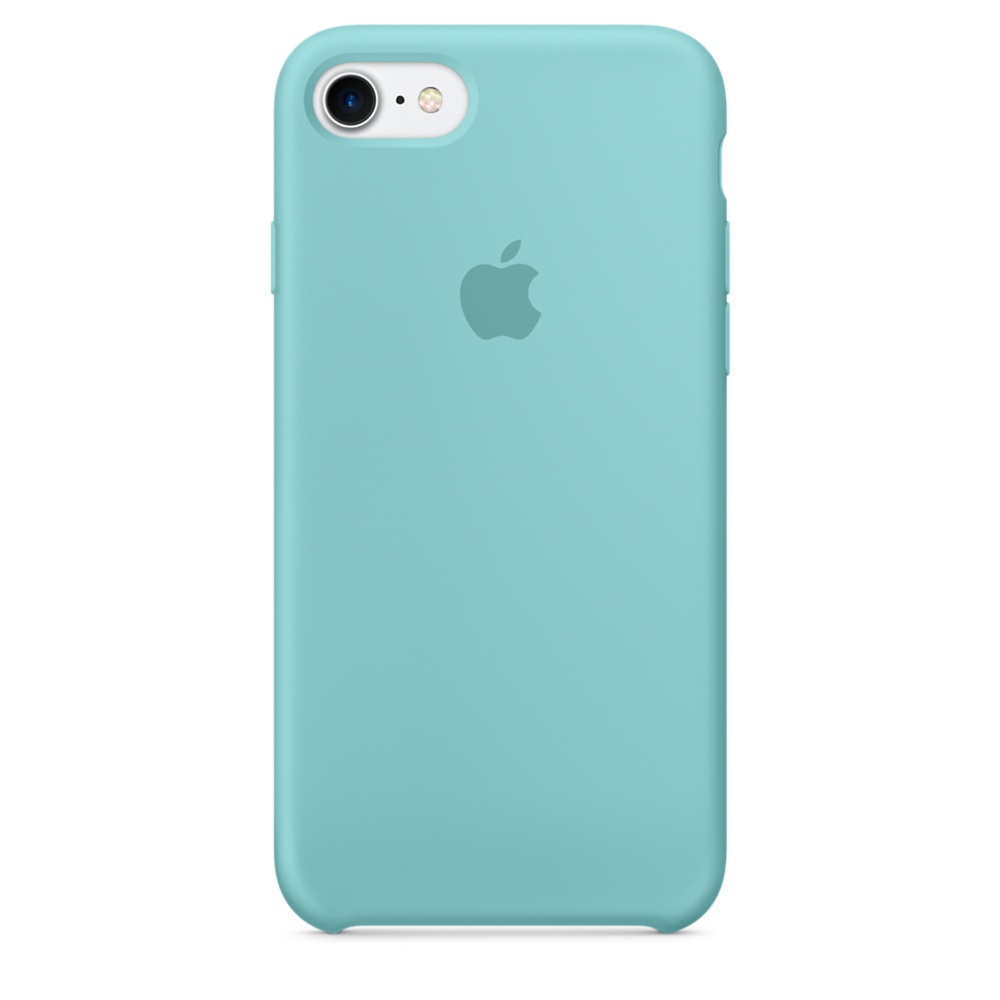 Силиконовый чехол Apple iPhone 7 Silicone Case Sea Blue (MMX02ZM/A) для iPhone 7/iPhone 8/SE (2020)