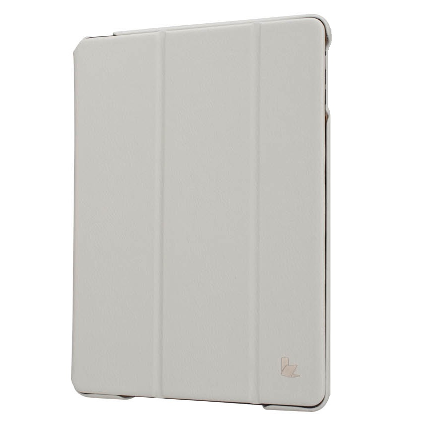 Чехол JisonCase Premium Leather Smart Case White для iPad Air/iPad Air 2