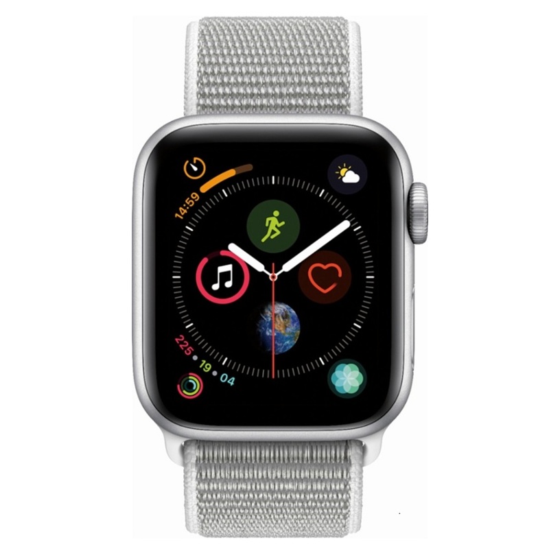 Часы Apple Watch Series 4 GPS 40mm (Silver Aluminum Case with Seashell Sport Loop) (MU652RU/A)
