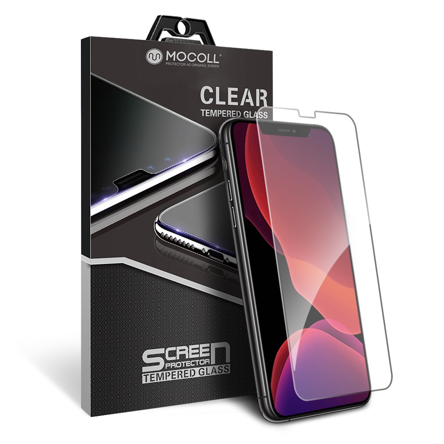 Защитное стекло MOCOll Black Diamond 2.5D Clear для iPhone Xr/11