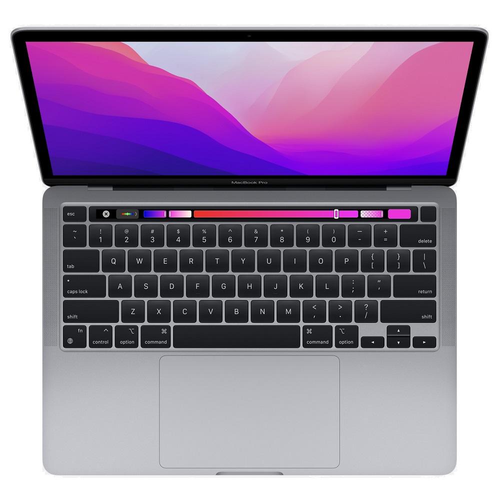 13.3 Ноутбук Apple MacBook Pro 13 2022 (2560x1600, Apple M2, RAM 8 Гб, SSD 512 Гб, Apple graphics 10-core), Space Gray (MNEJ3)