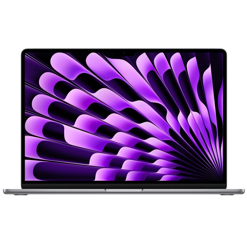 15.3 Ноутбук Apple MacBook Air 15 2023 2880x1864, Apple M2, RAM 16 ГБ, SSD 512 ГБ, Apple graphics 10-core, macOS, Z18L000B1, Space Gray, русская раскладка