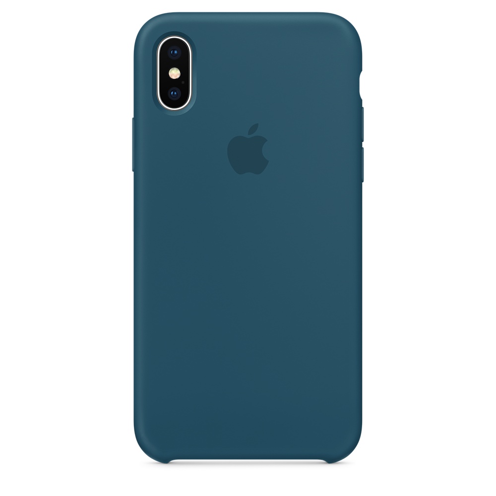 Силиконовый чехол Apple iPhone X Silicone Case - Cosmos Blue (MR6G2ZM/A) для iPhone X