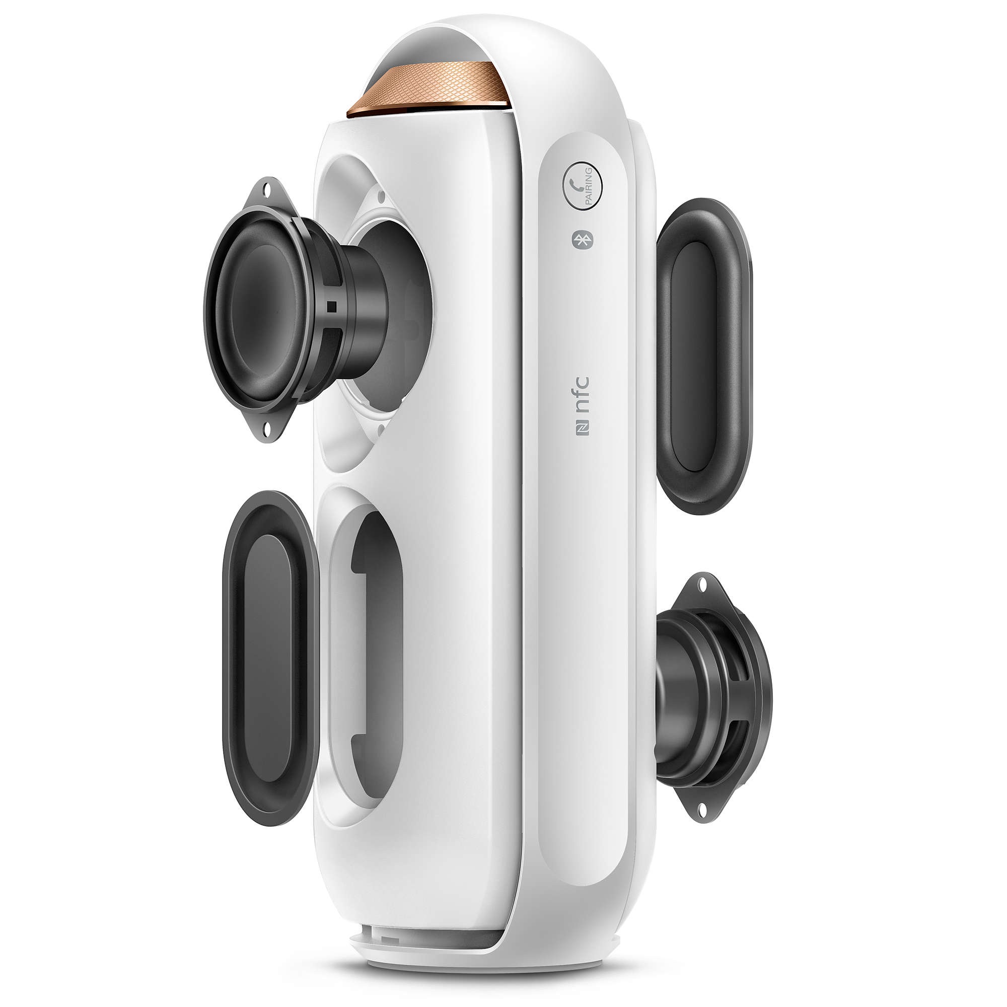 Портативная акустика Philips BT6000W White