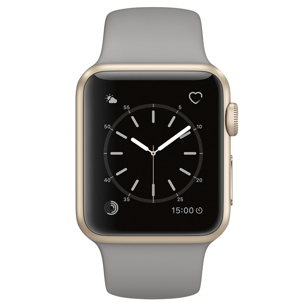 Часы Apple Watch Series 1 38mm (Gold Aluminum Case with Concrete Sport Band)
