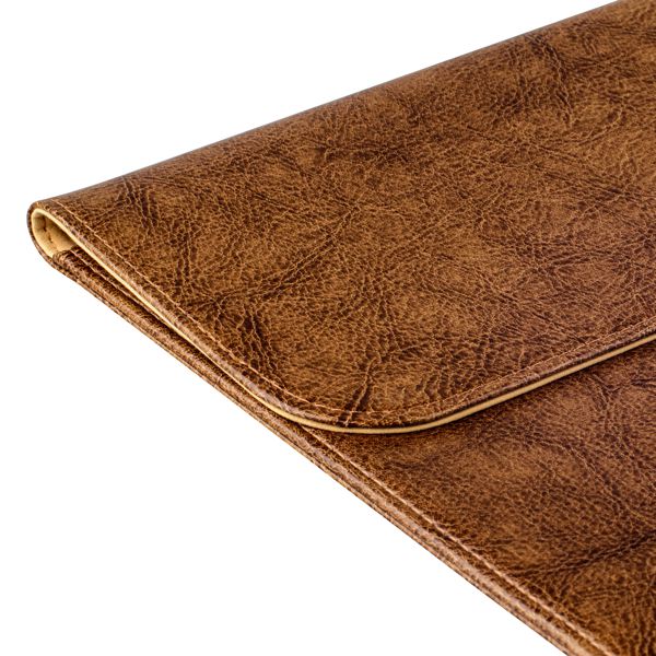 Чехол-конверт i-Carer Genuine Leather Brown для MacBook Air 11