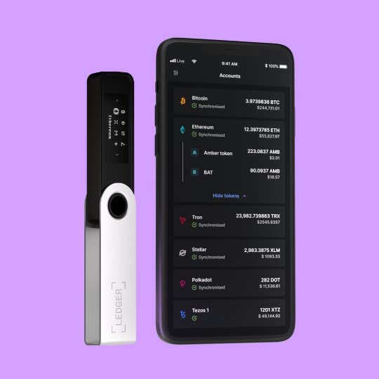 Кошелек для криптовалют Ledger Nano S Plus + чёрный