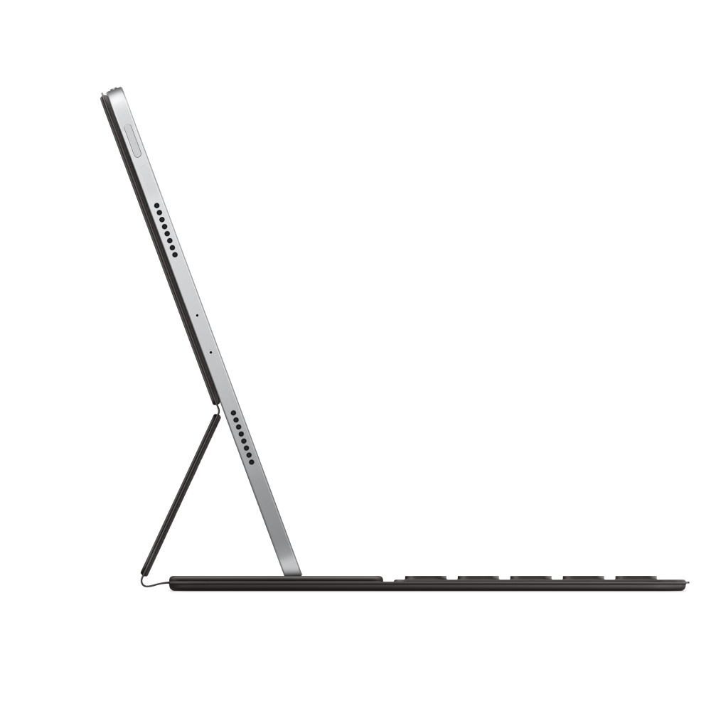 Чехол-клавиатура Apple Smart Keyboard Folio для iPad Pro 11/iPad Air 2022 (MXNK2), кириллица (лазерная гравировка) + QWERTY