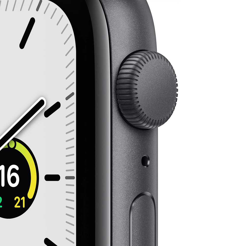 Часы Apple Watch Series SE GPS 44mm Aluminum Case with Sport Band (MKQ63) (Space Grey Aluminium Case with Midnight Sport Band)