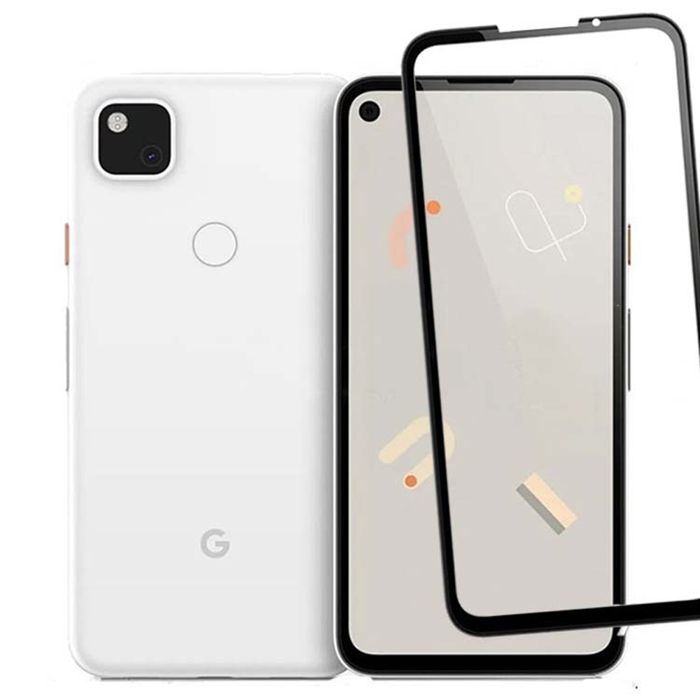 Полноэкранное защитное стекло Google Pixel 4а