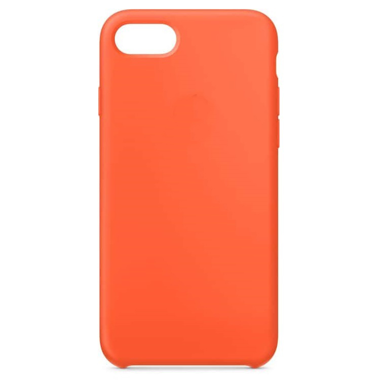 Силиконовый чехол Naturally Silicone Case Spicy Orange для iPhone 7/iPhone 8