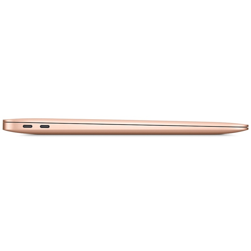 Ноутбук Apple MacBook Air 13 дисплей Retina с технологией True Tone Early 2020 Gold (MWTL2) (Intel Core i3 1100 MHz/13.3/2560x1600/8GB/256GB SSD/DVD нет/Intel Iris Plus Graphics/Wi-Fi/Bluetooth/macOS)