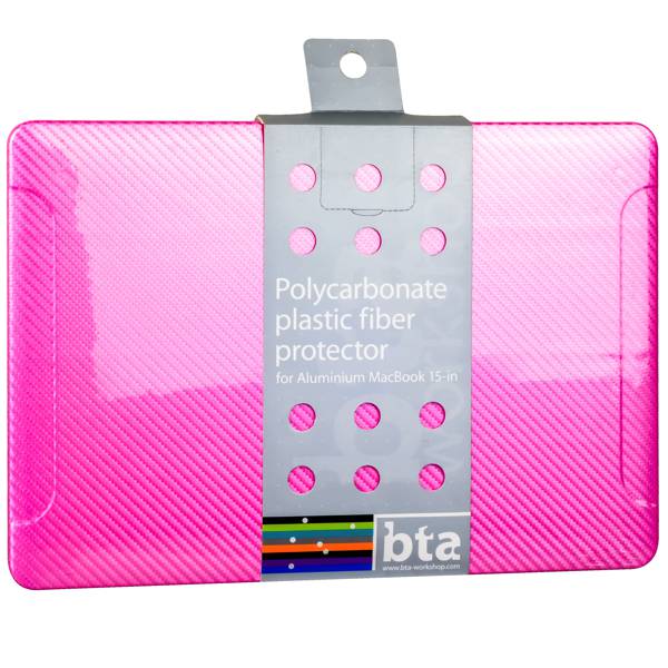 Чехол-накладка BTA-Workshop Сarbon Pink для MacBook Pro Retina 15