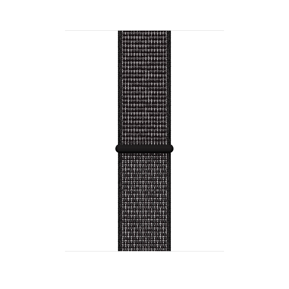 Часы Apple Watch Series 4 GPS 44mm (Space Gray Aluminum Case with Black Nike Sport Loop) (MU7J2)