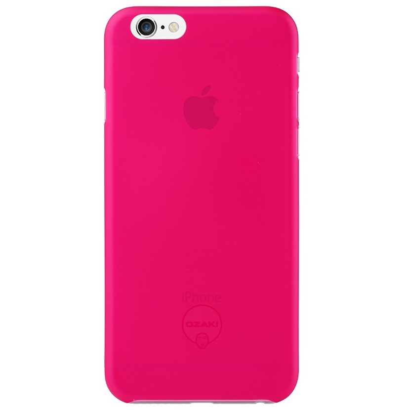 Пластиковый чехол Ozaki O!Coat 0.3 Jelly Pink для iPhone 6/iPhone 6S